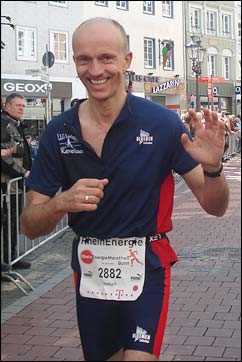 Reinhard Conen beim Bonn-Marathon 2008