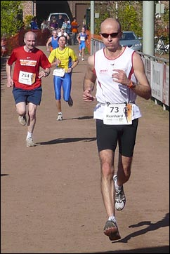 Reinhard Conen beim Golddorf-Lauf 2010